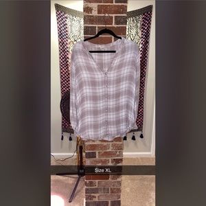 Flannel blouse